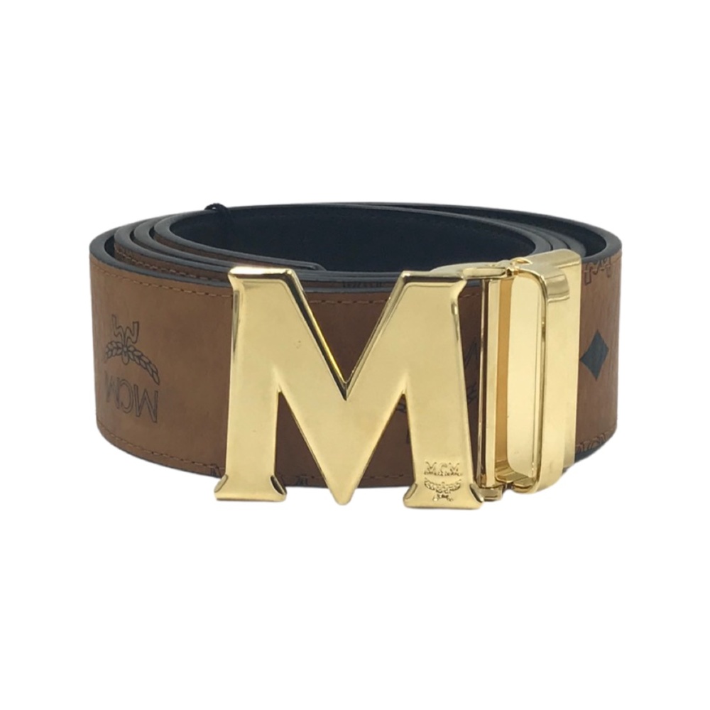 ❤️ SOLD ❤️ Authentic MCM Flat M Reversible Belt